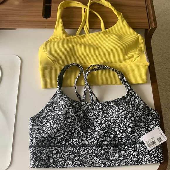 lululemon athletica Other - Lot of 2. BNWT LULULEMON long line energy bra sz10.